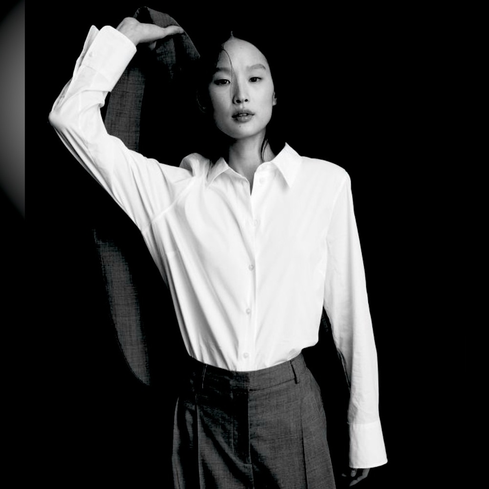 White button down shirt